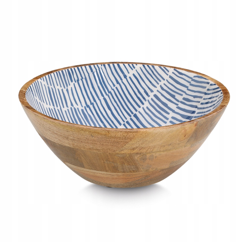 Zeller Servírovacia miska z magnóliového dreva, modrá 30 x 30 x 12 cm