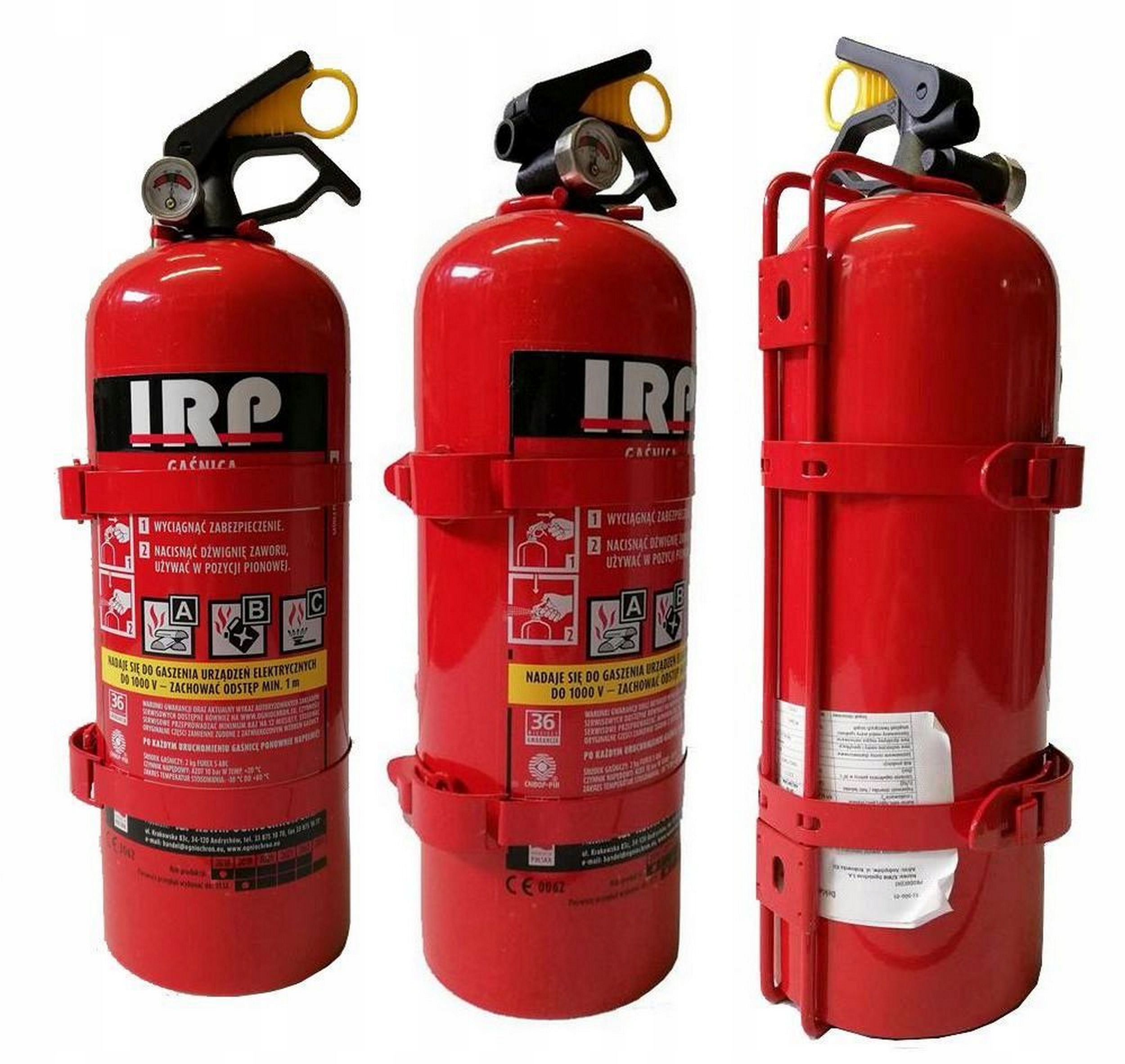 

Gaśnica Rajdowa Irp 2KG Kjs Mocowanie Załącznik J