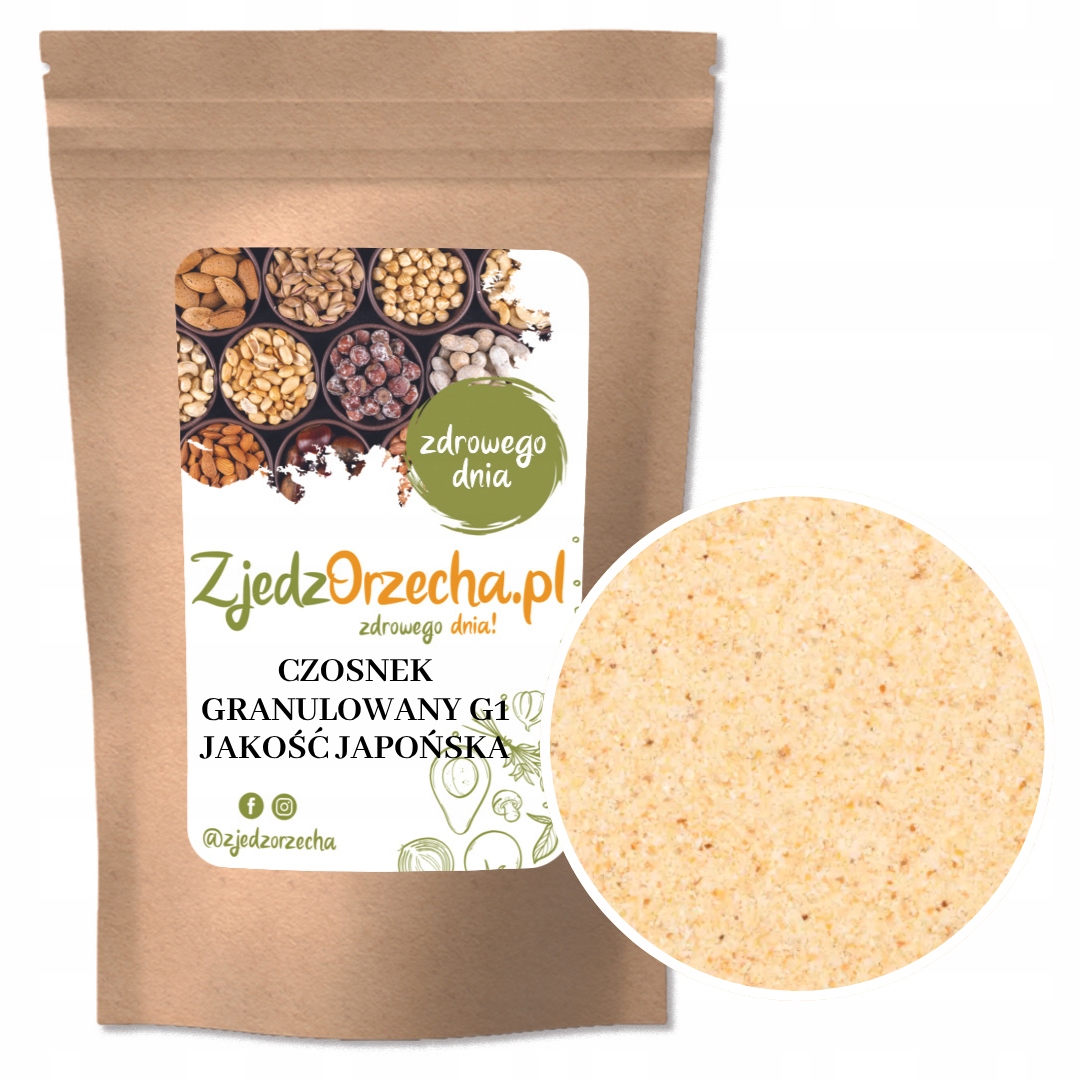 Levně Česnek granulát G1 japonské kvality Velkoobchod 25 kg