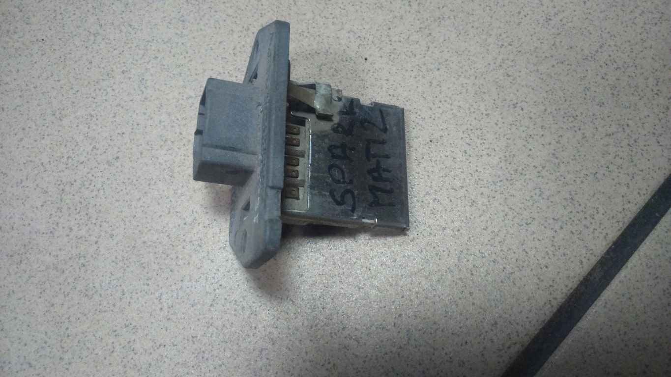 CHEVROLET MATIZ SPARK 05-09 REZYSTOR DMUCHAWY