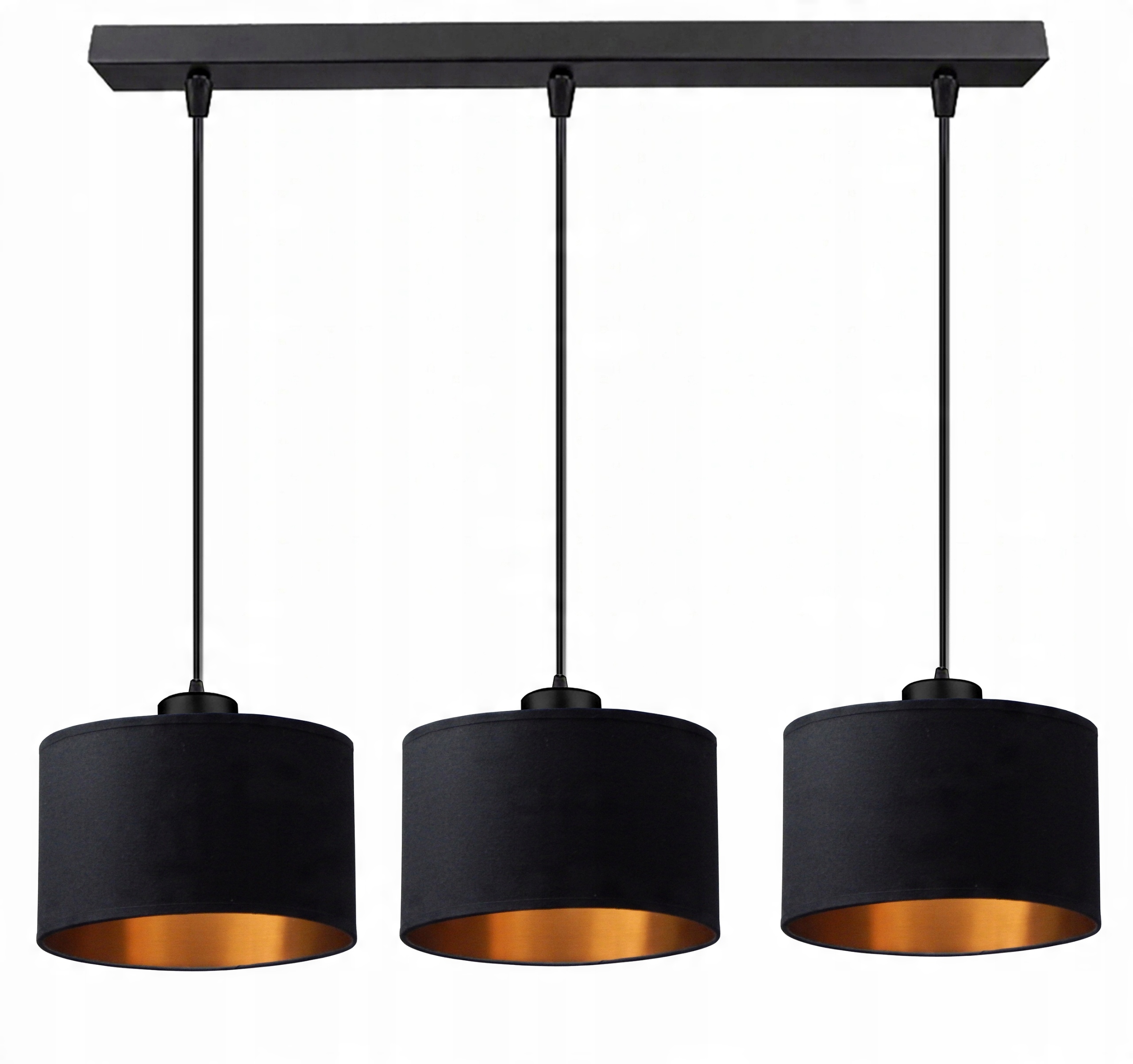 

Lampa Wisząca Sufitowa LW-3AB Led, E27 , Abażur