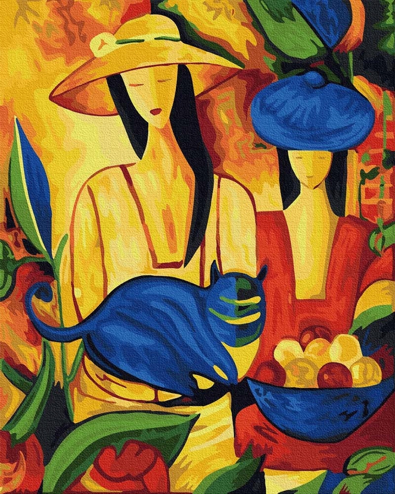 Sada pro malování podle čísel iPicasso 50x65 cm na rámu