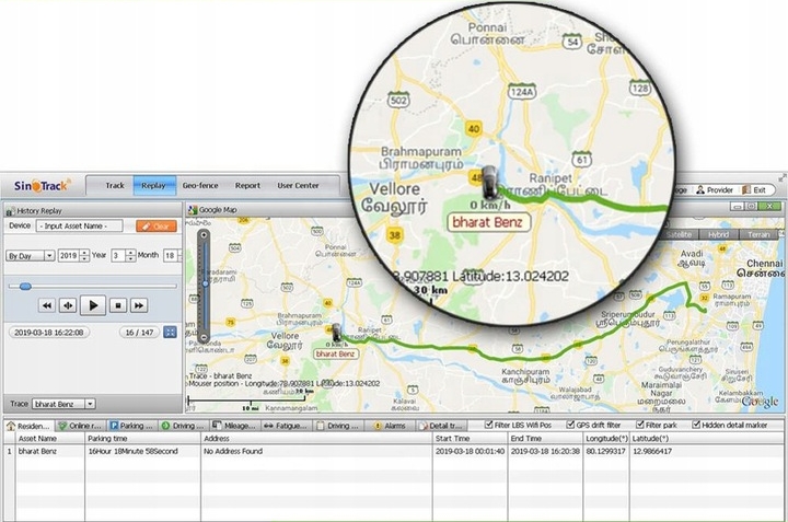 GPS TRACKER SINOTRACK ST-925 AKUMULATOR PODSŁUCH Model ST-925