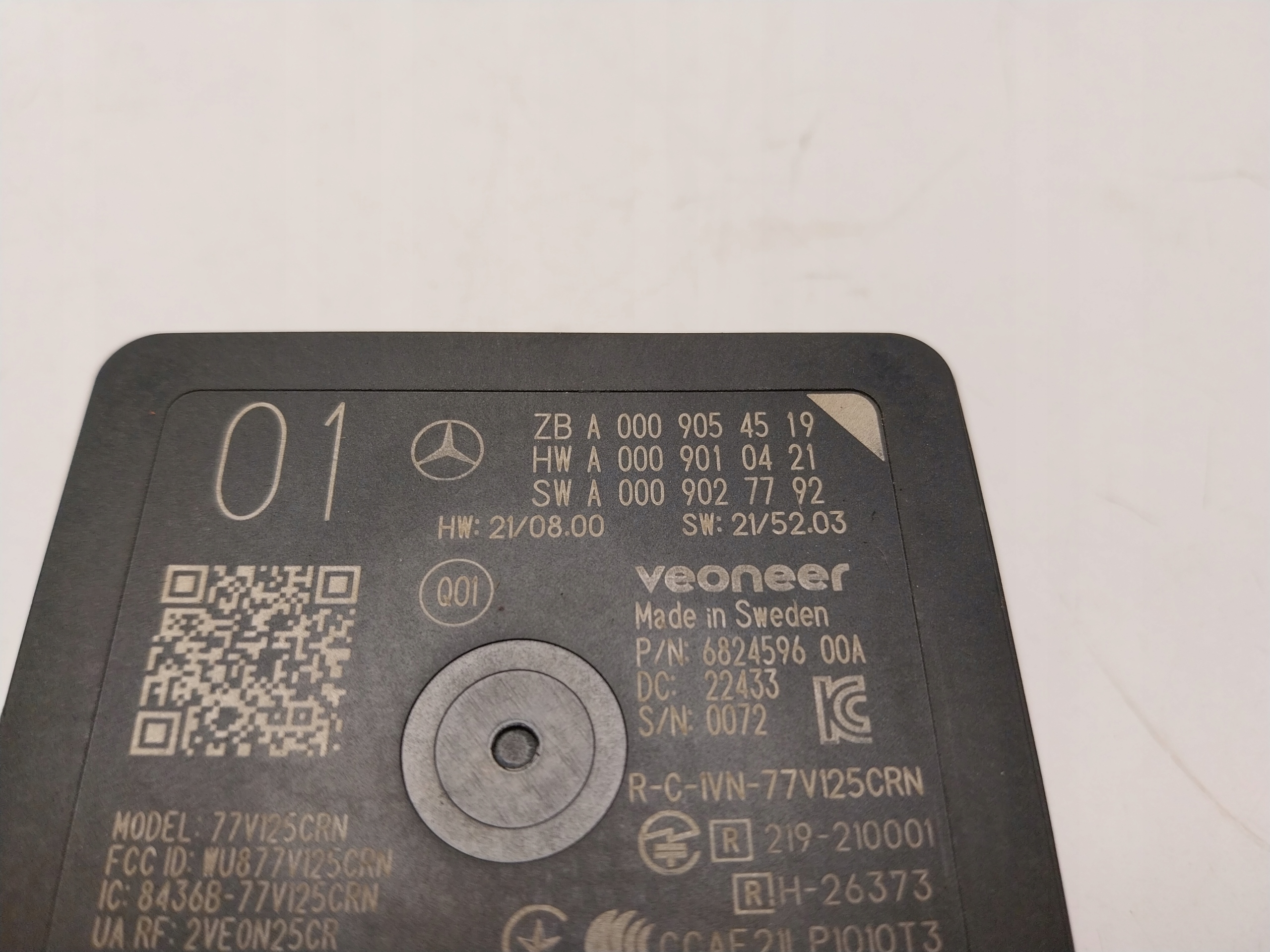 MERCEDES RADAR CZUJNIK SENSOR DISTRONIC A0009054907 Numer katalogowy części MERCEDES RADAR CZUJNIK SENSOR DISTRONIC A0009054907