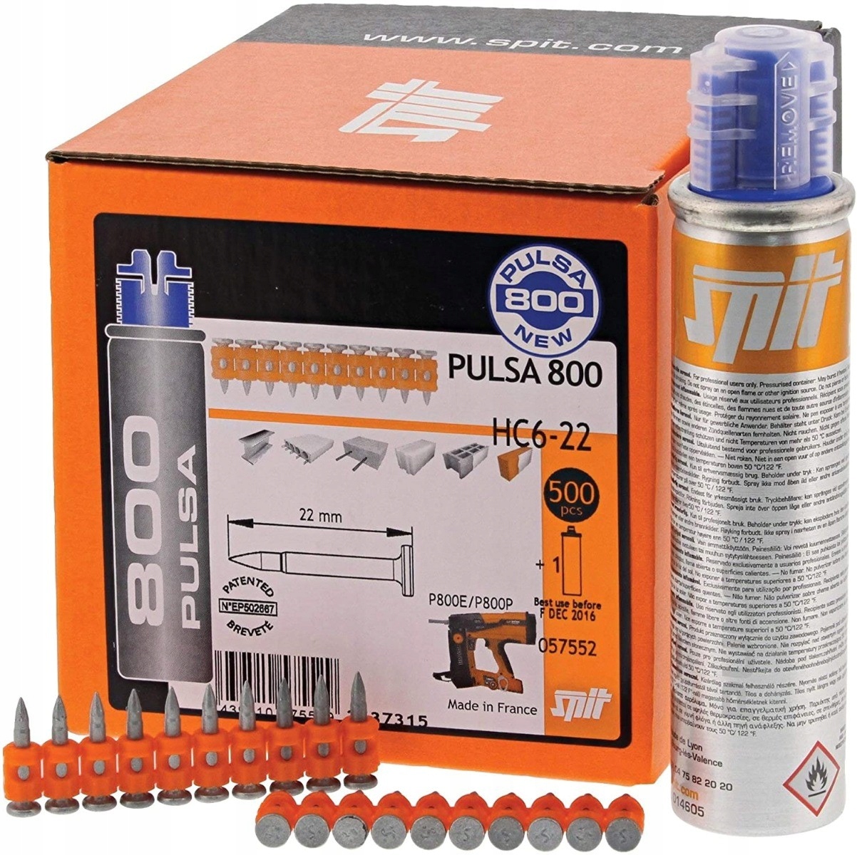 Paslode Hřebíky HC6-32 Plyn P800