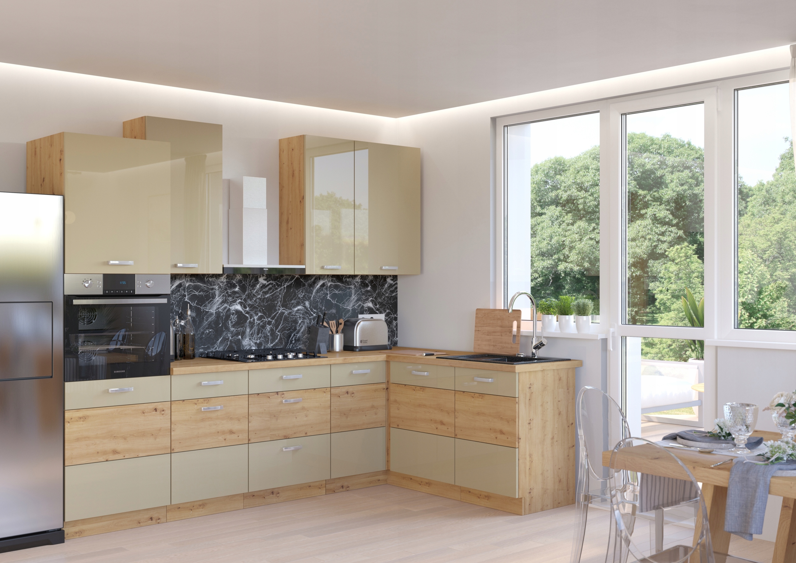 REGAŁ KUCHENNY AMBO 30 cm WISZĄCY HIT Rodzaj szafek wisząca