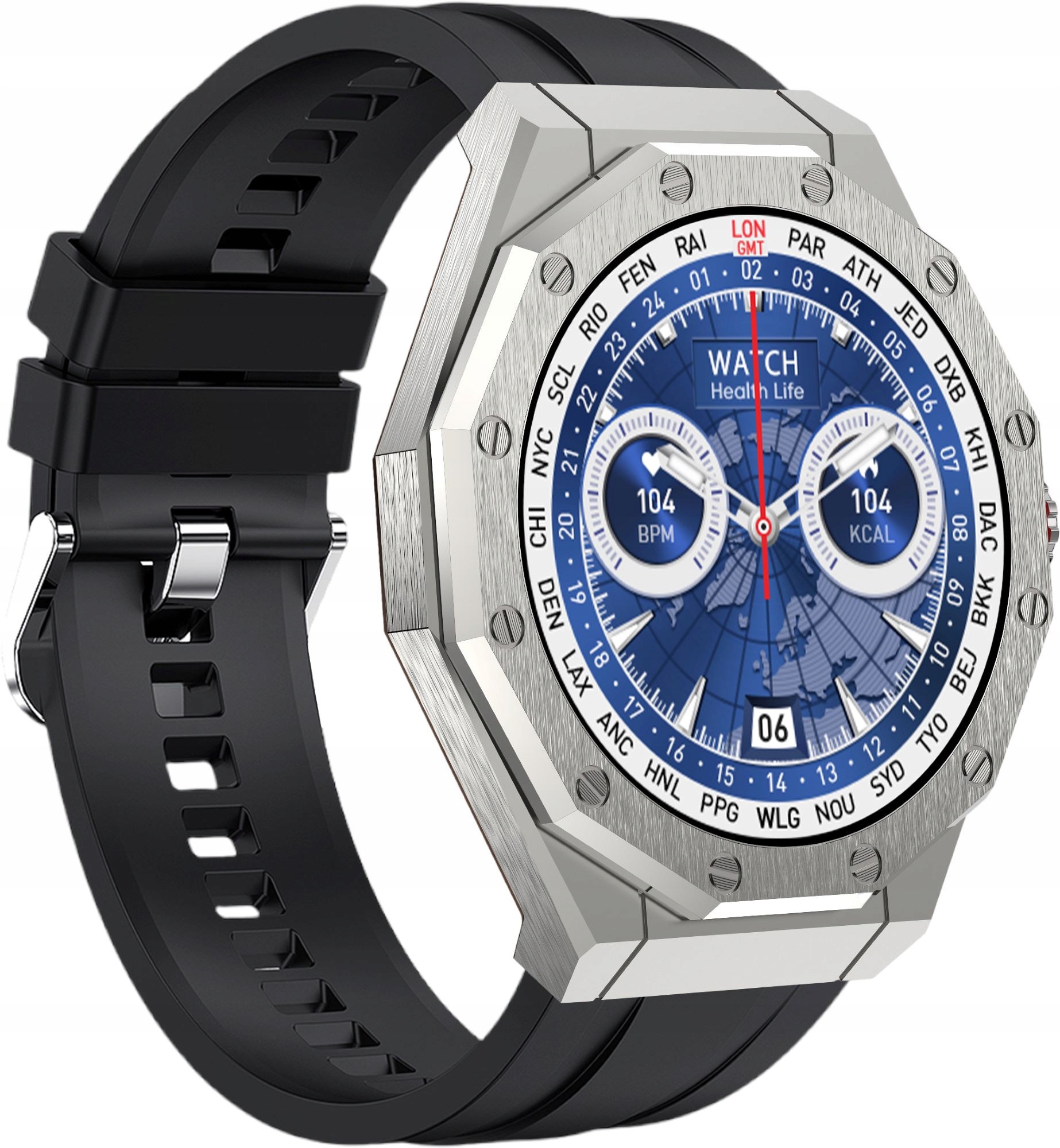 Smartwatch Kiano Watch Elegance Srebrny