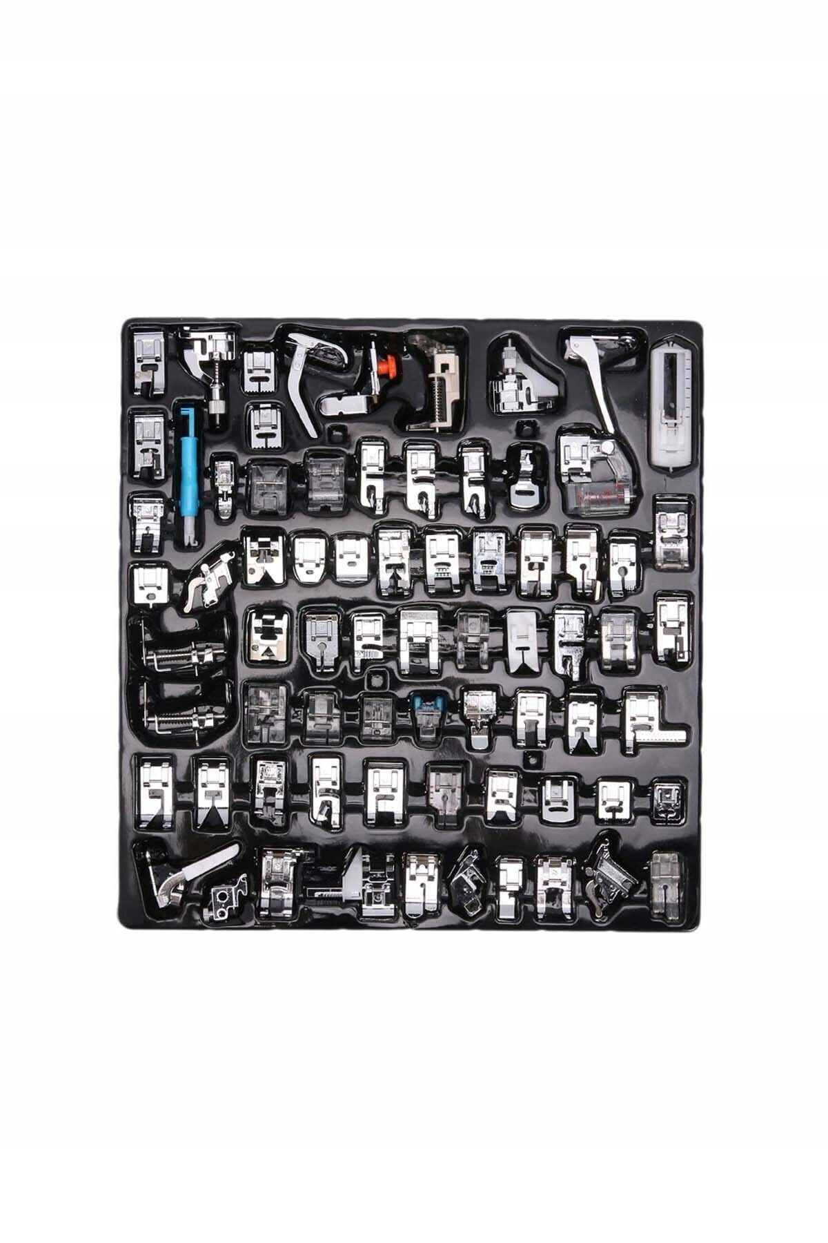 Veľká sada pätiek 72ks pre domáce a profesionálne šijacie stroje