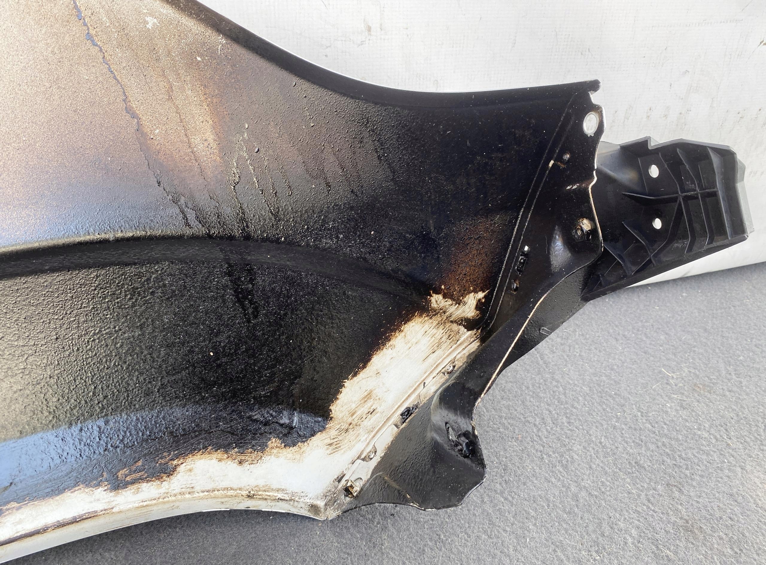 DUCATO BOXER JUMPER 14- fender front front left SREBRNY 1374386080