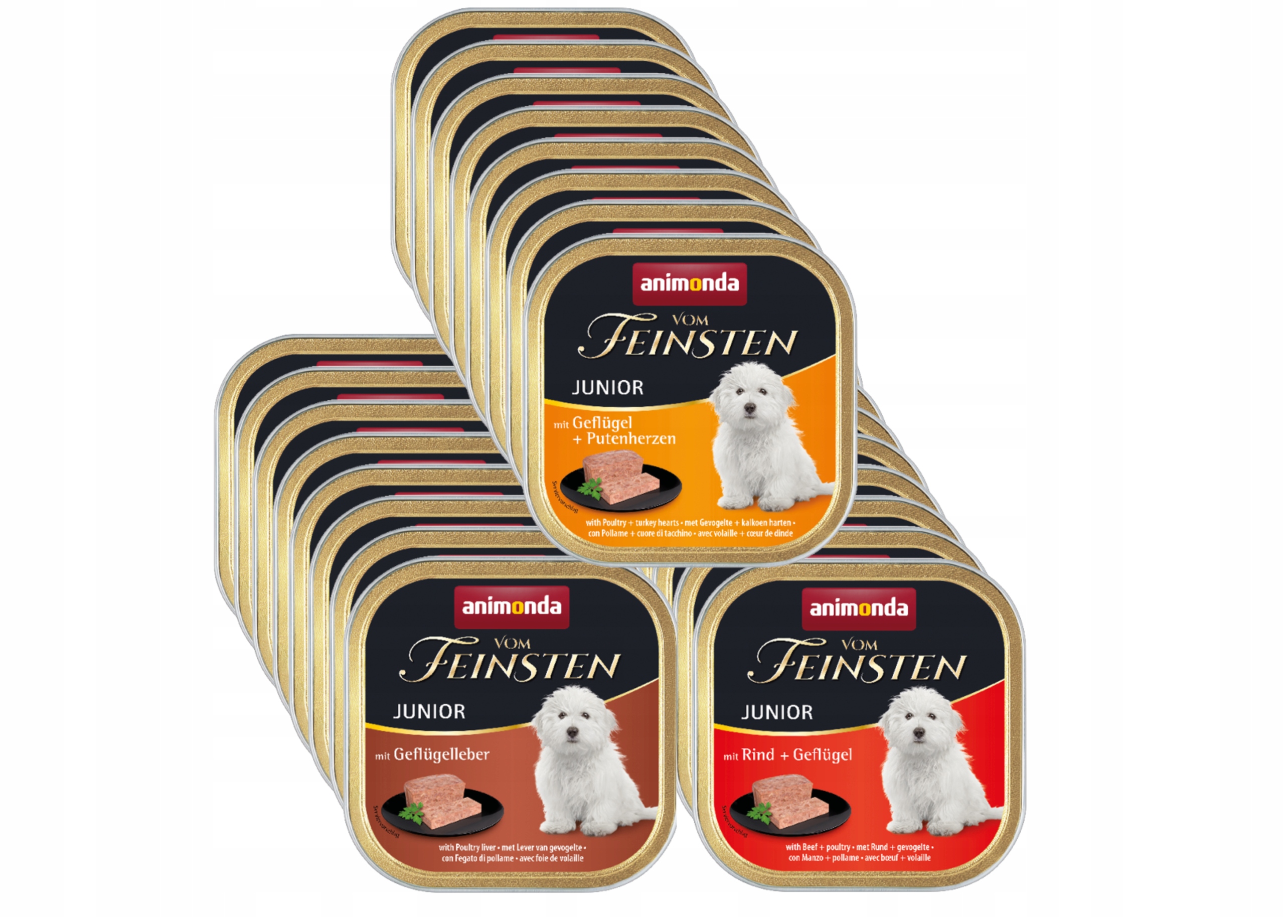 Levně Animonda vom Feinsten Junior Set 24x150g mix chutí