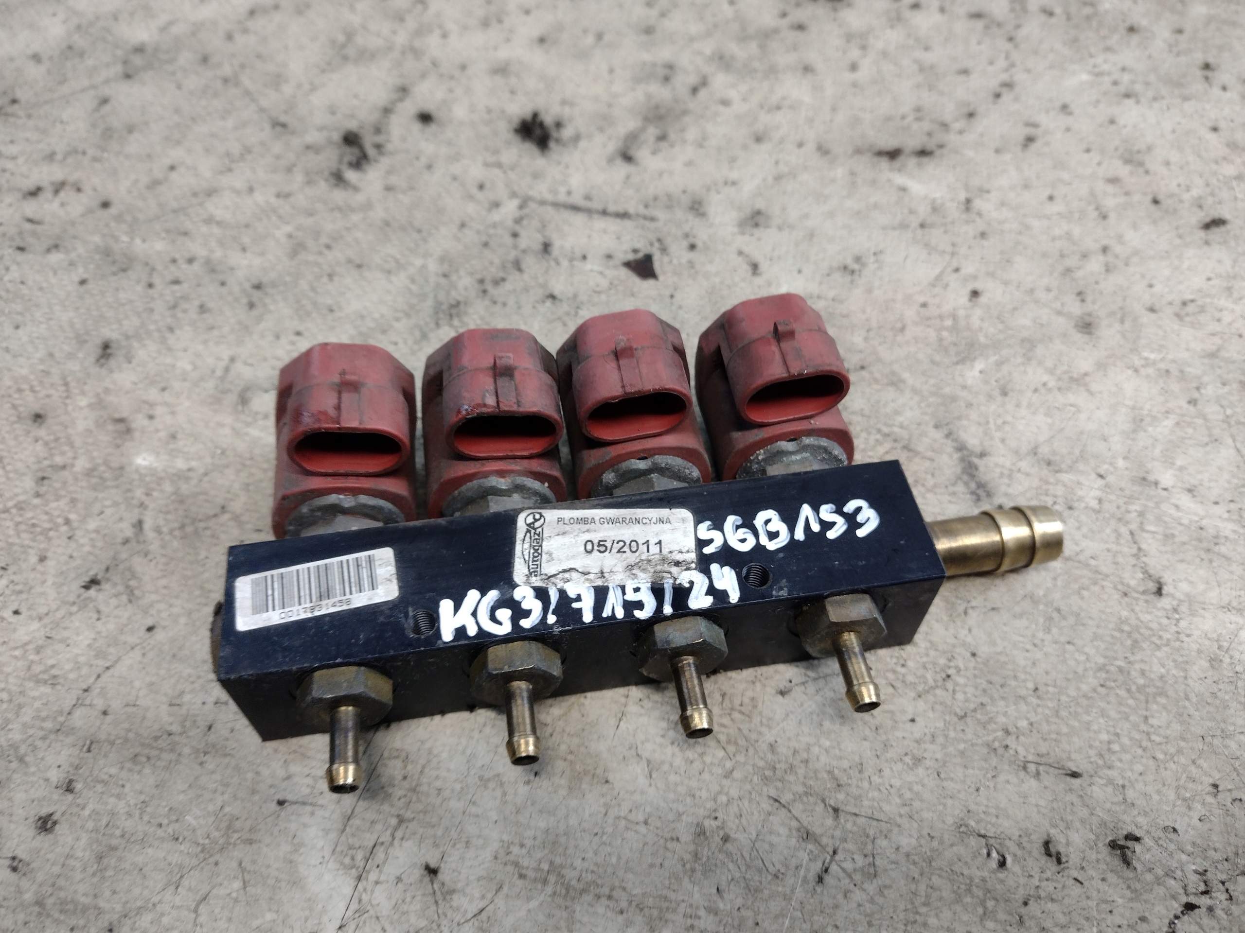 Rampe injection LPG Valtek 67R-010104 110R-000040