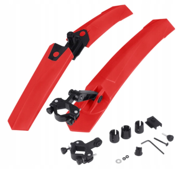 

Błotniki Rowerowe Wachlarze Mtb 26-29 Czerwony 2