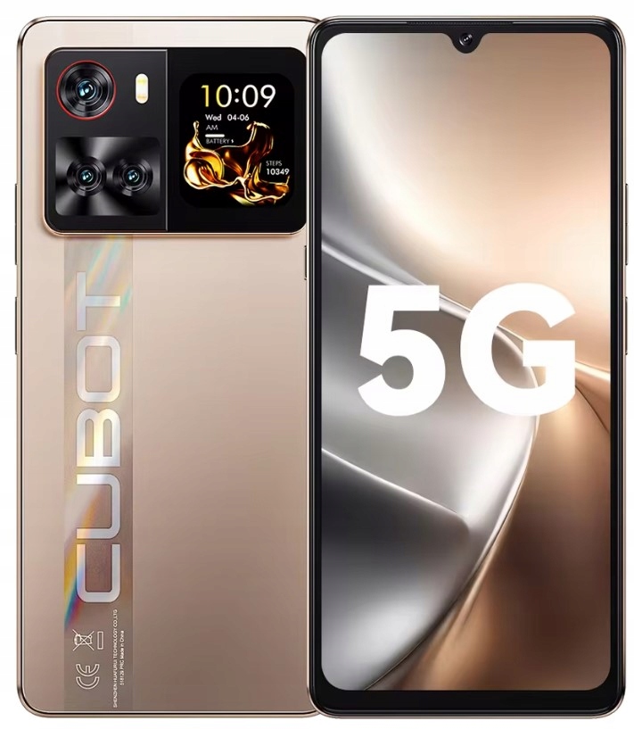 Smartphone Cubot X100 5G Dual Sim 16/256GB Android 15 se dvěma obrazovkami Fhydro