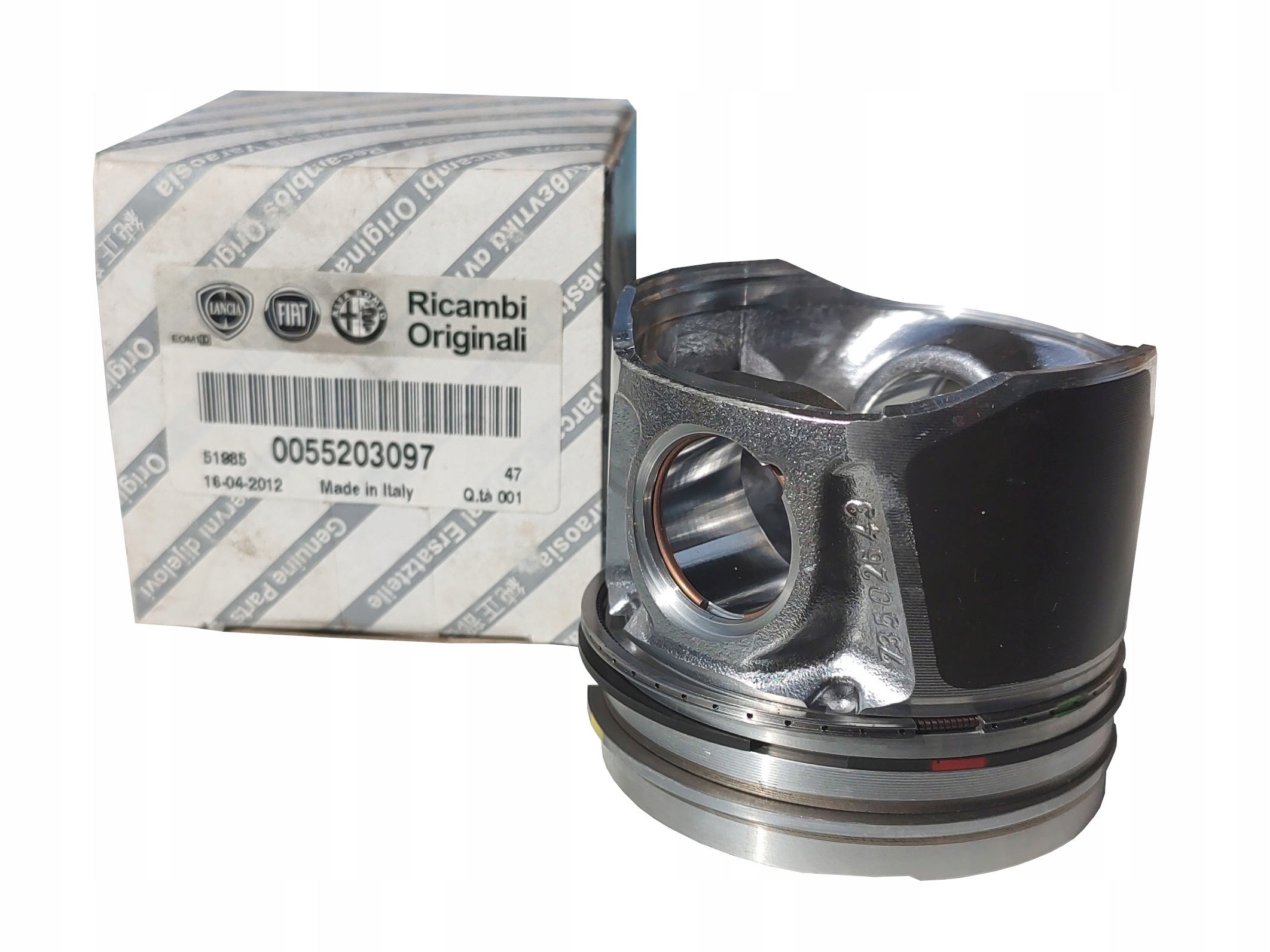 ПОРШЕНЬ FIAT PANDA 1,3 ДИЗЕЛЬ 55203097 НОВИЙ ОРИГІНАЛ