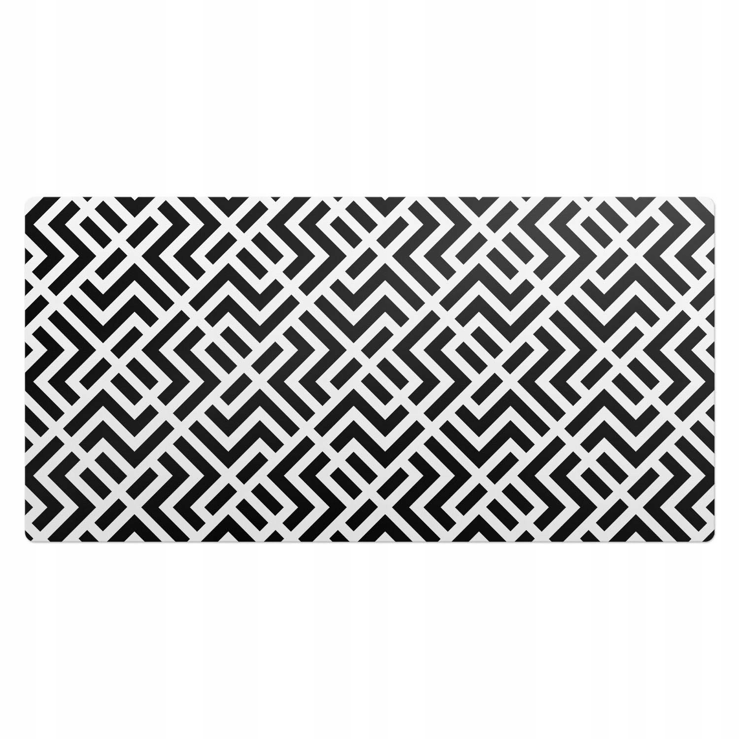 Univerzální ochranná podložka na stůl a pracovní desku Tvary v cikcaku 100 x 50 cm