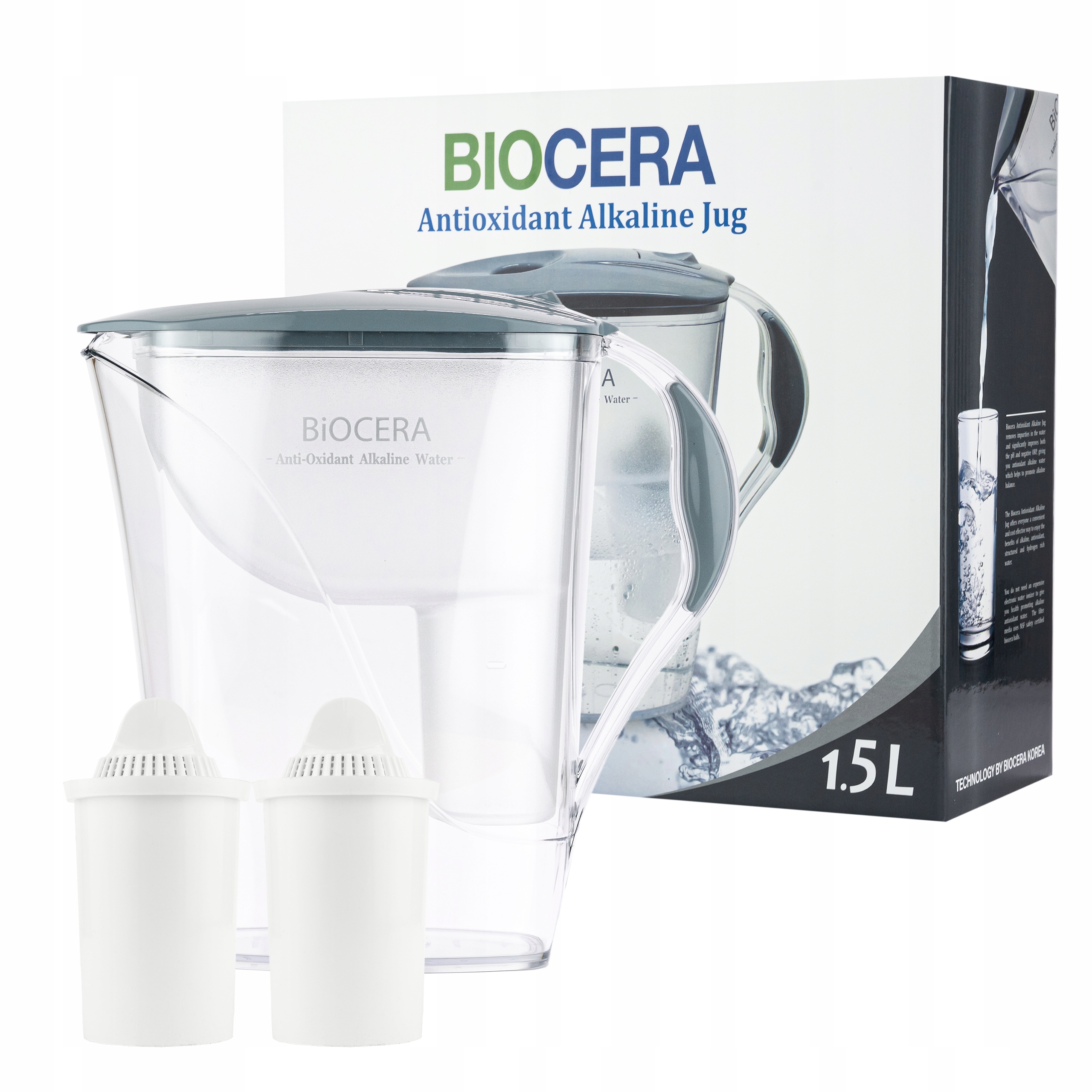 

Dzbanek jonizujący wodę Biocera 3,2L Gratisy!