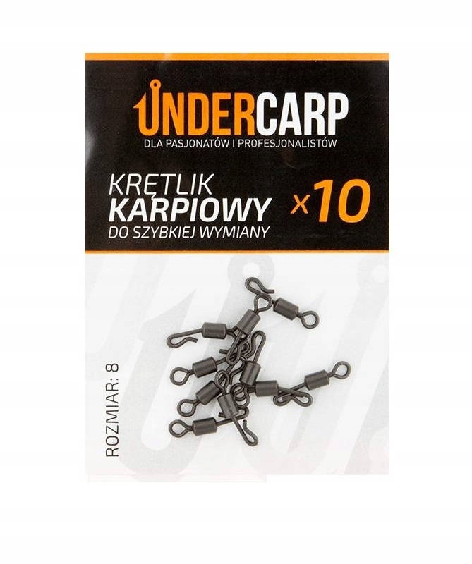 Krętliki Do Szybkiej Wymiany Undercarp 10szt