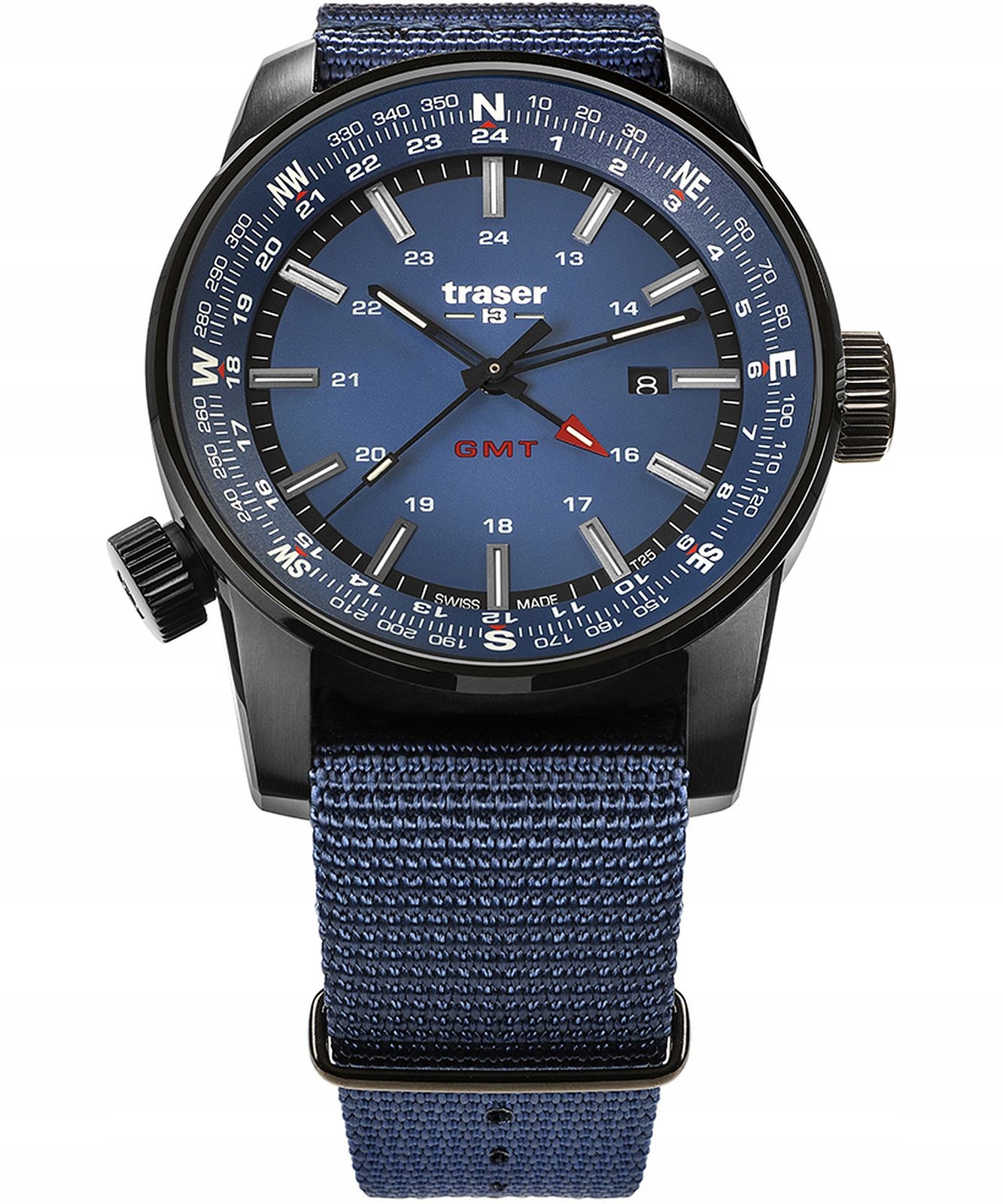 Pánské hodinky Traser P68 Pathfinder Gmt Blue