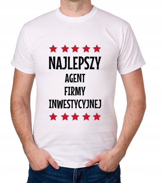 

koszulka Najlepszy Agent Firmy Inwestycyjnej