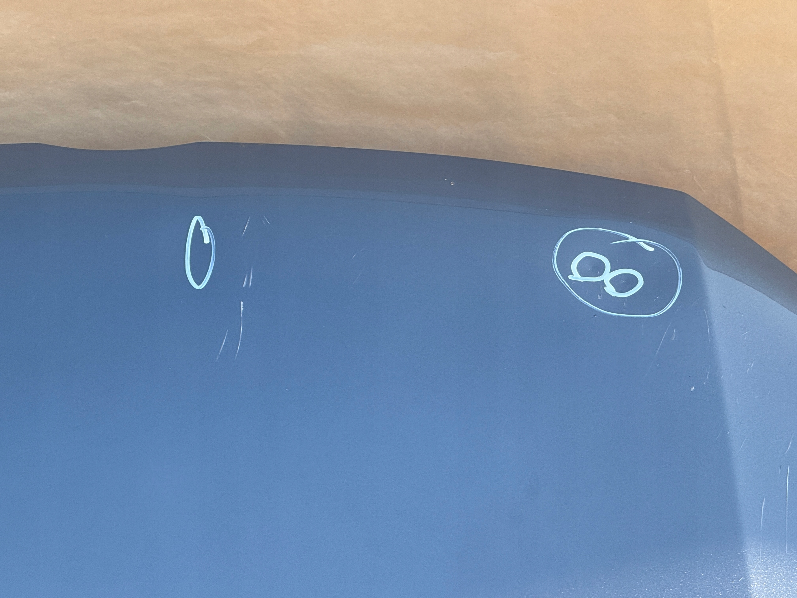 FORD ECOSPORT 2012-2017 bonnet grey METALIK CN15-16K689-AA