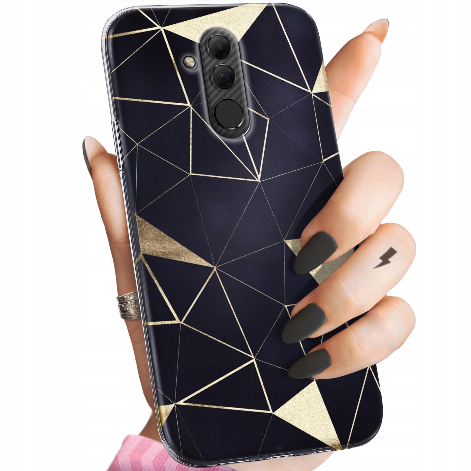 ETUI DO HUAWEI MATE 20 LITE WZORY TOP100 DESIGN Z NADRUKIEM OBUDOWA +SZKŁO