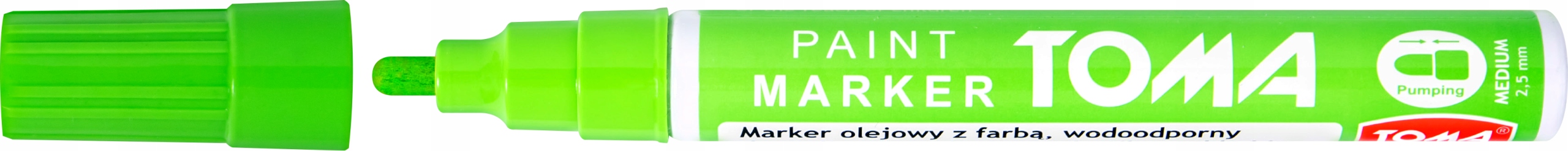 MARKER OLEJOWY TOMA TO-440 MAZAK ZIELONY JASNY