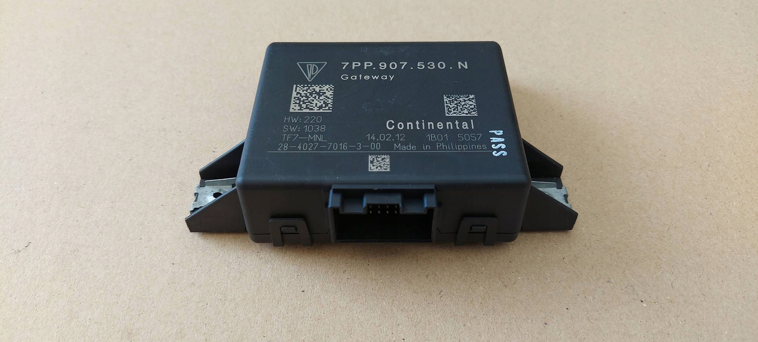 modulo GATEWAY PORSCHE CAYENNE 7P 10-17 7PP907530N *K25