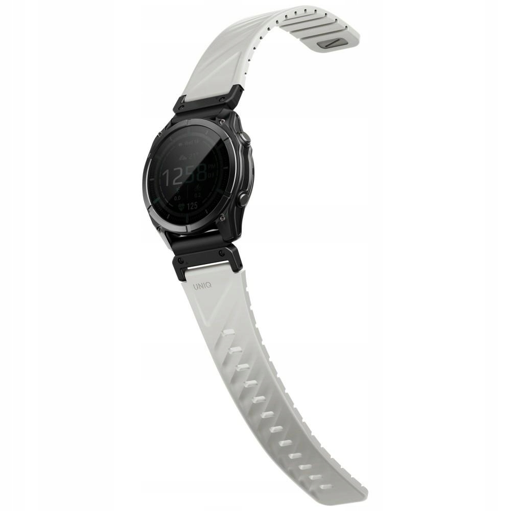 Pásek Uniq Fluo x Smart-Fit pro Garmin 22 mm šedý