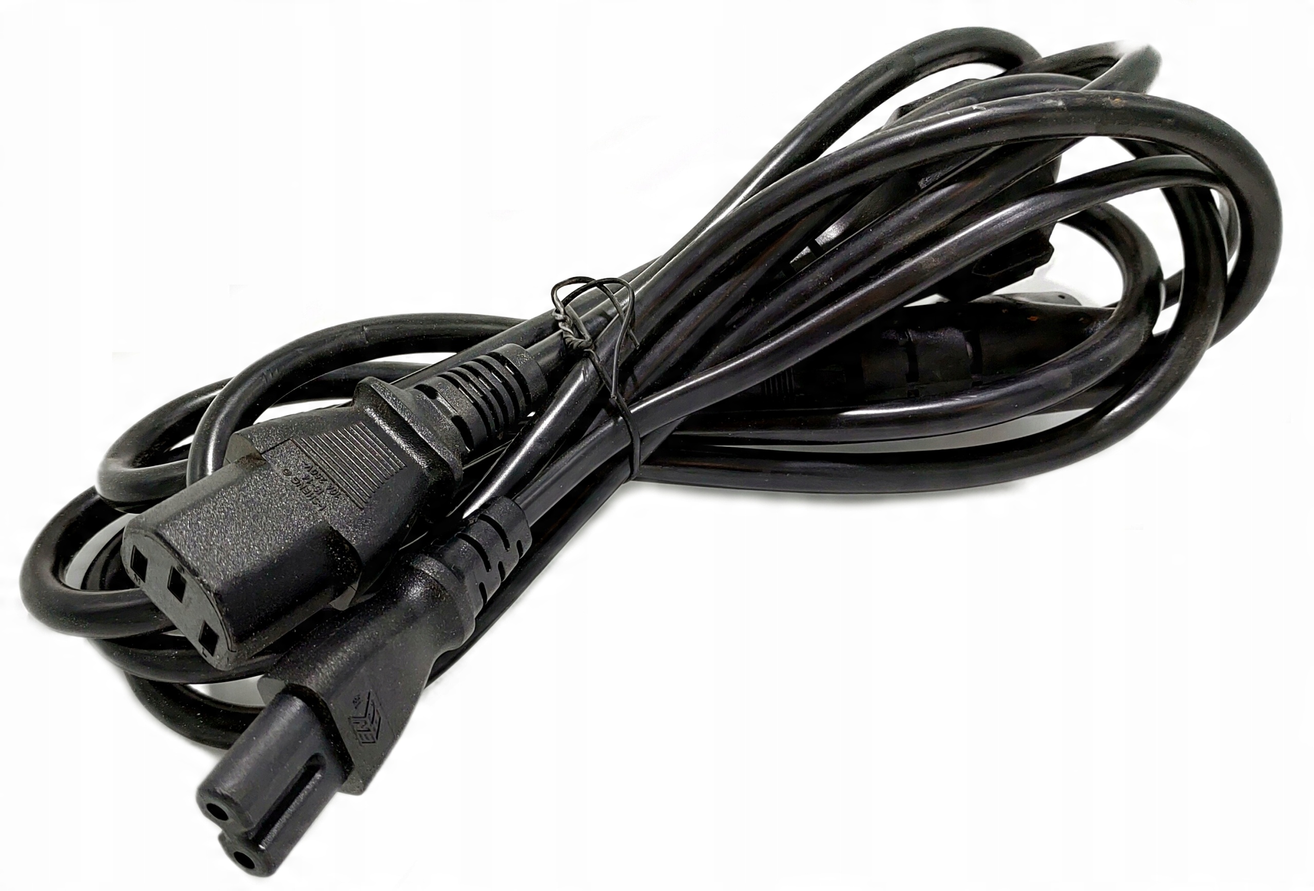 

Kabel zasilający podwójny Y C13 + C7 ósemka 1,8m