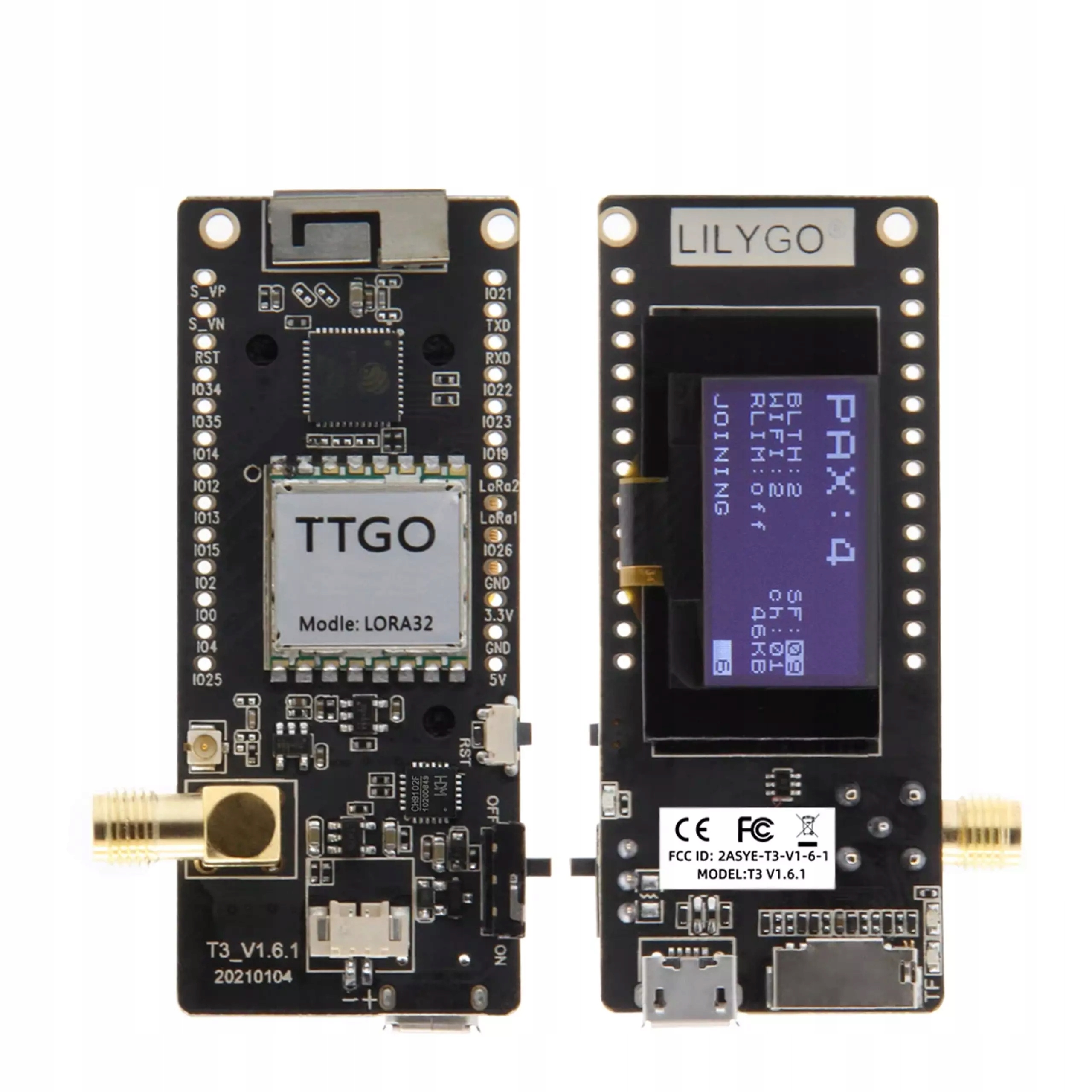 LilyGo LoRA32 433MHz Oled Wifi Bluetooth