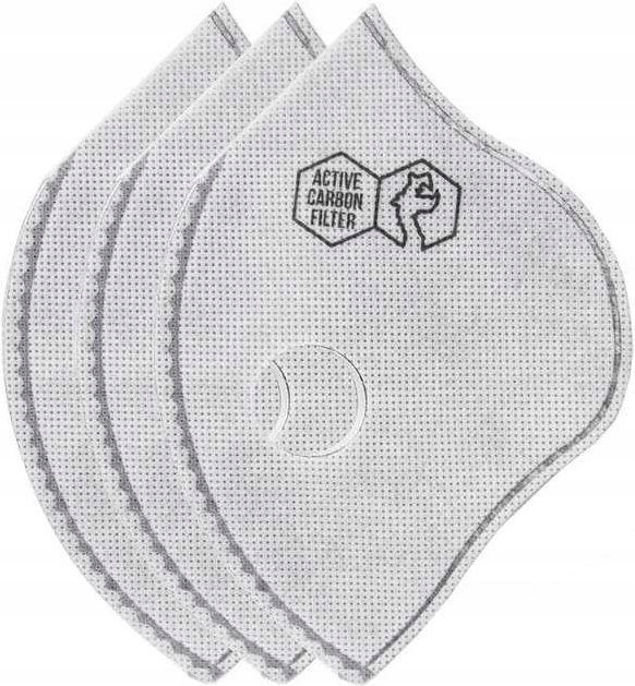 Filtr N99 węglowy do maski sportowej Dragon Sport II x3 XL