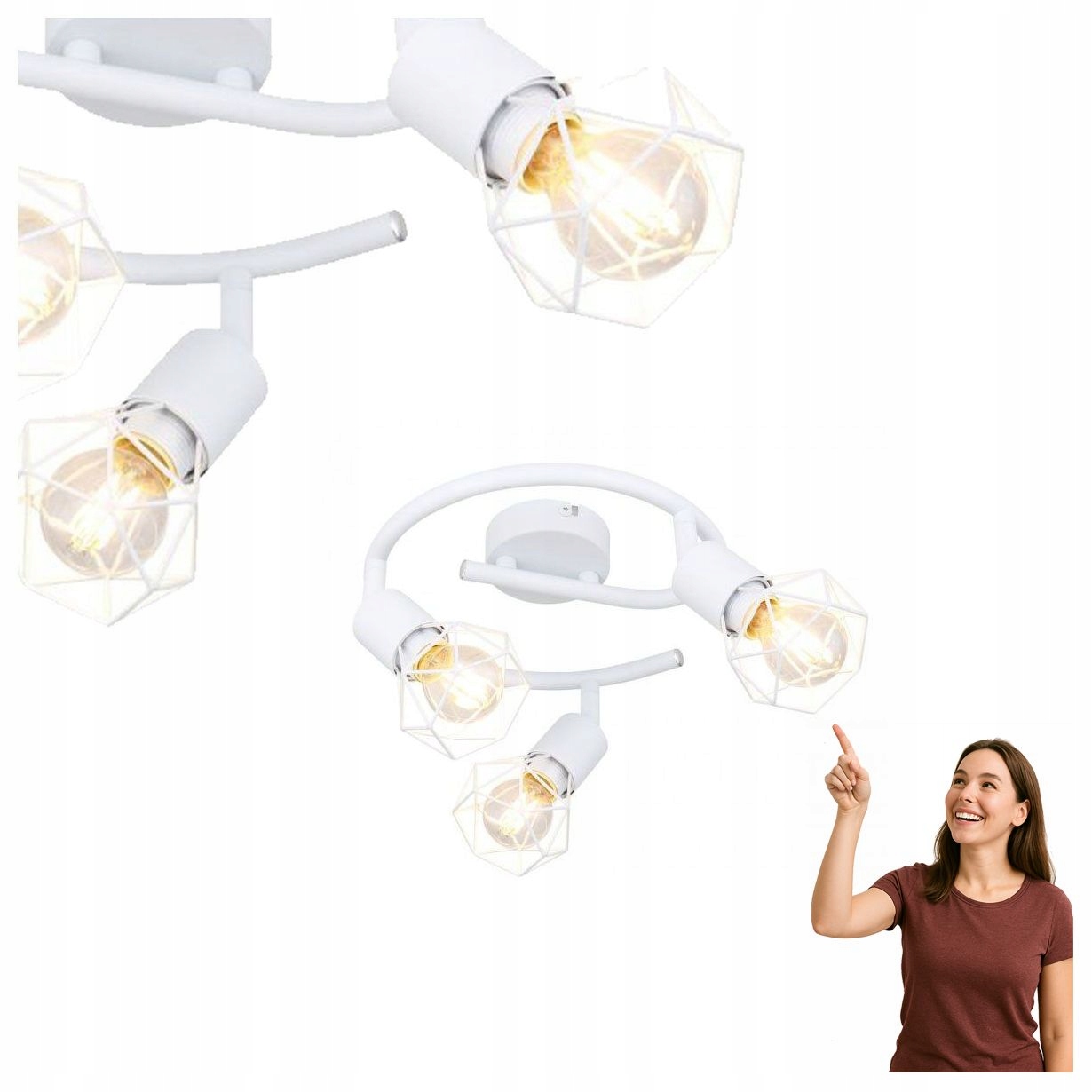 Lampa spot reflektor Xara I 54802W-3 Globo