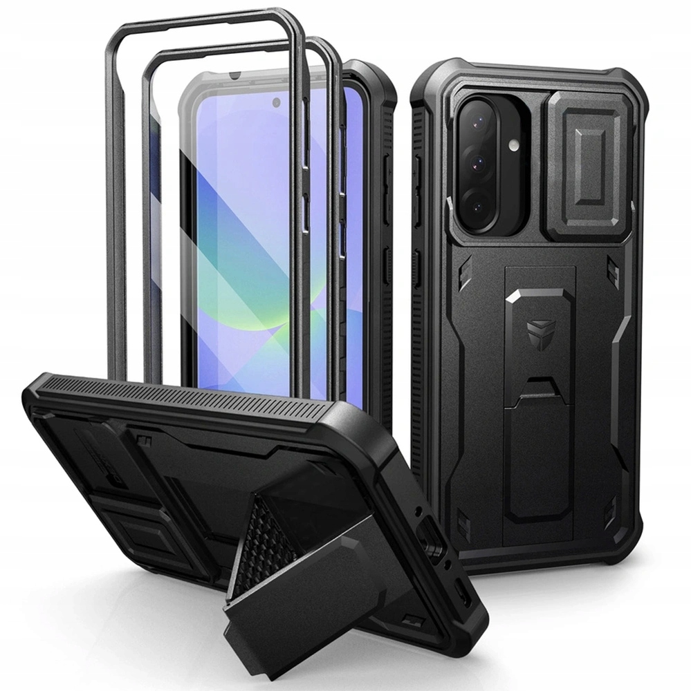 Pancéřové Pouzdro Dexnor pro Galaxy A37 A36, rámeček s fólií chránící displej 360