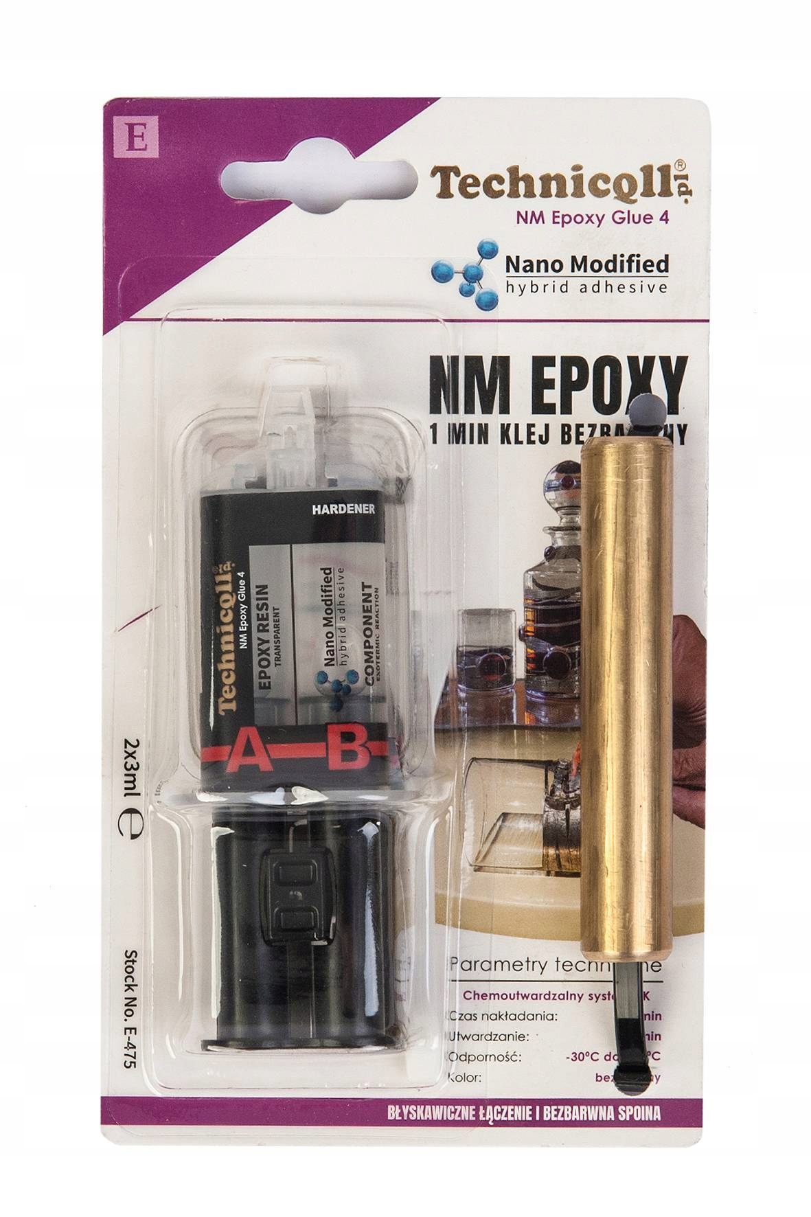 Zestaw naprawczy do stalki włókna szklanego 6 mm