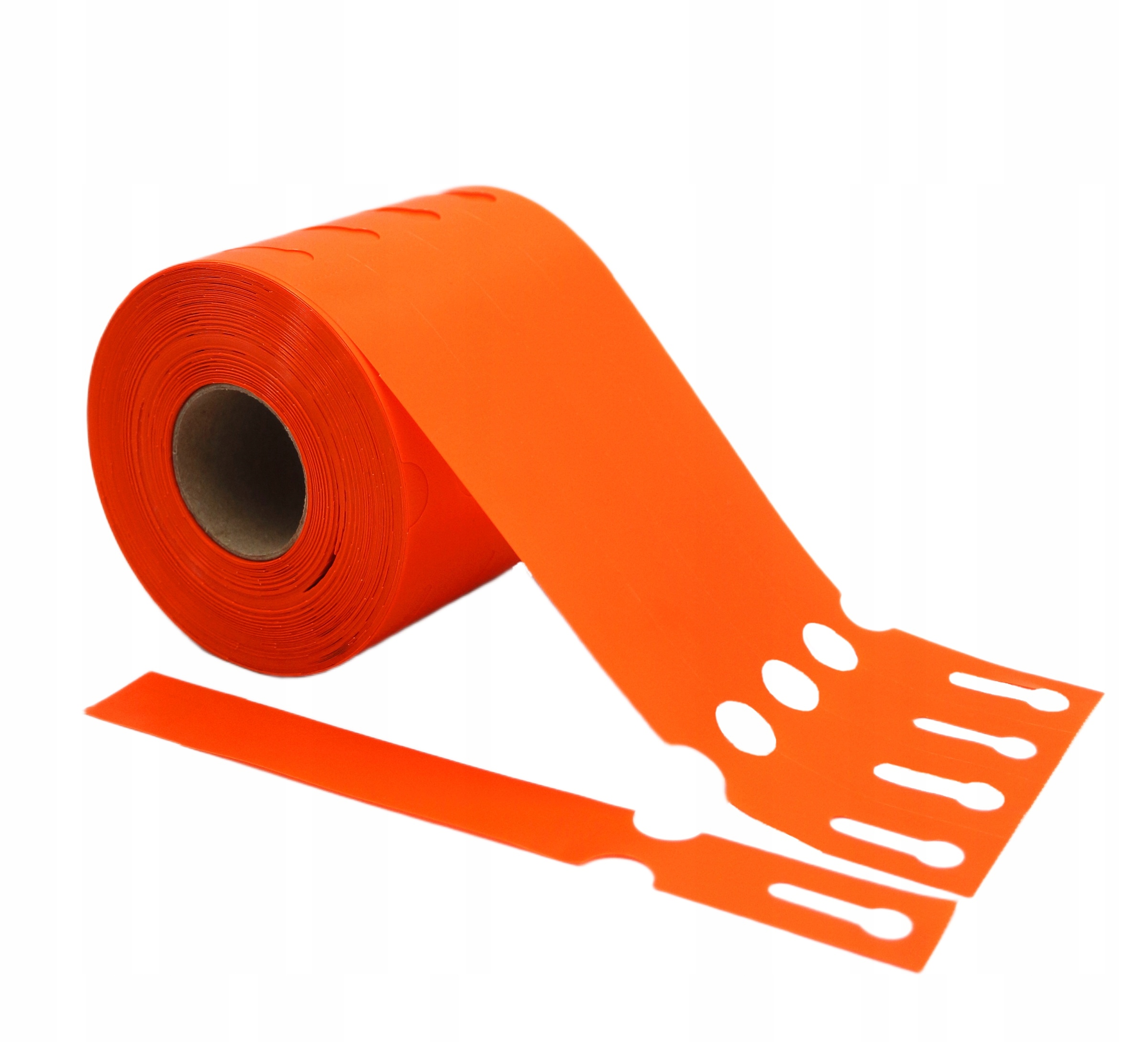 Smyčkové zahradnické/sadové etikety Oranžové 200x25mm(25x200) 3750