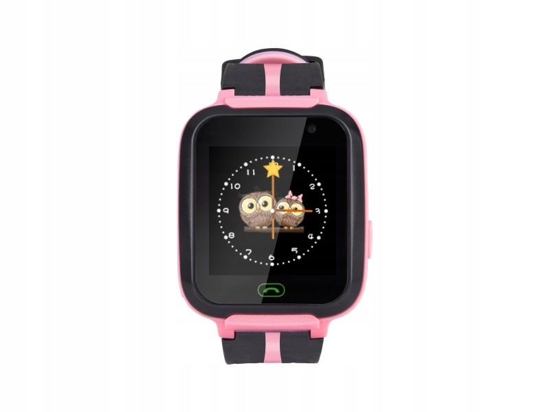 Zegarek dziecięcy Kruger&Matz SmartKid różowy Materiał paska guma