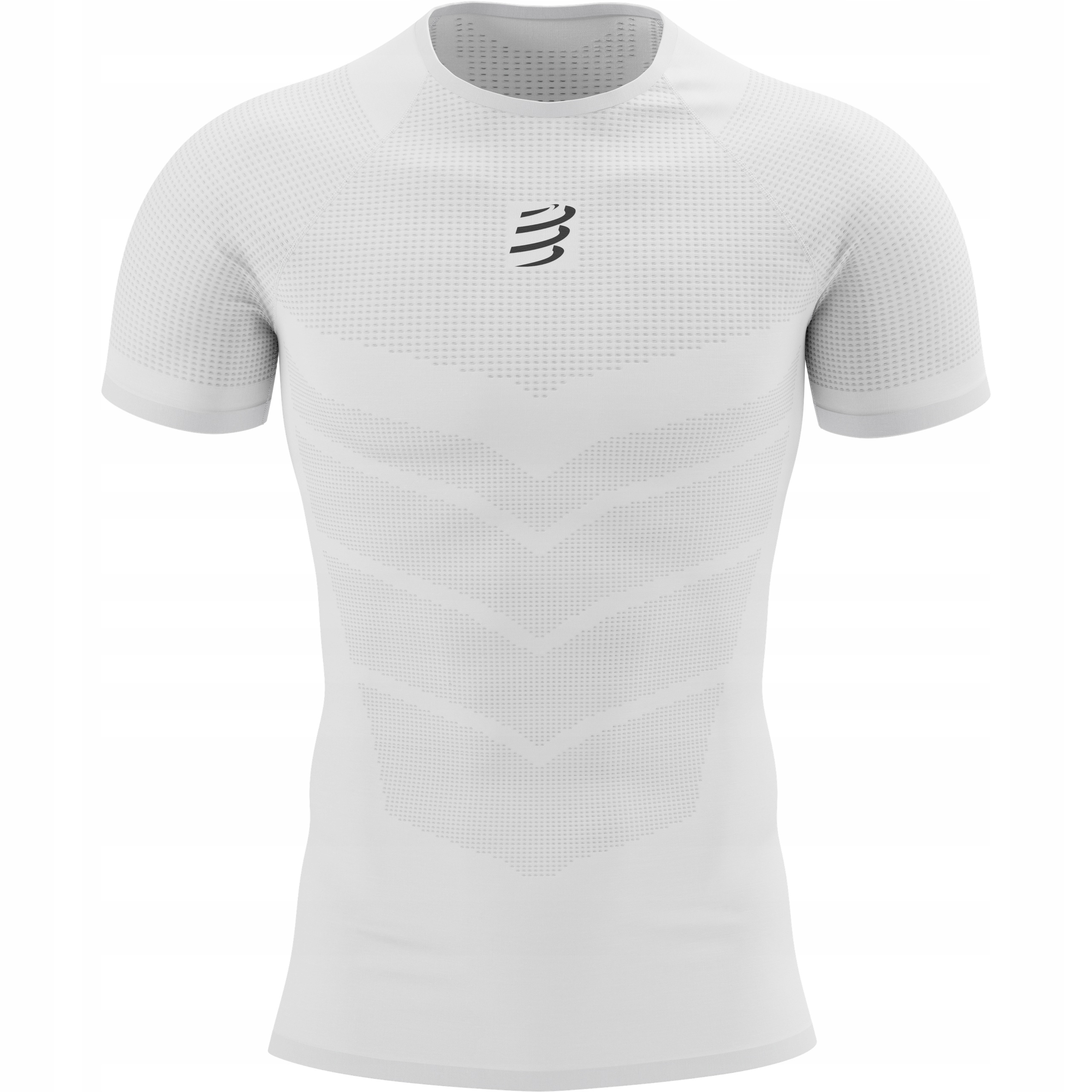 Koszulka Termoaktywna Męska Compressport Sportowa On/off Ss T-shirt Biała S