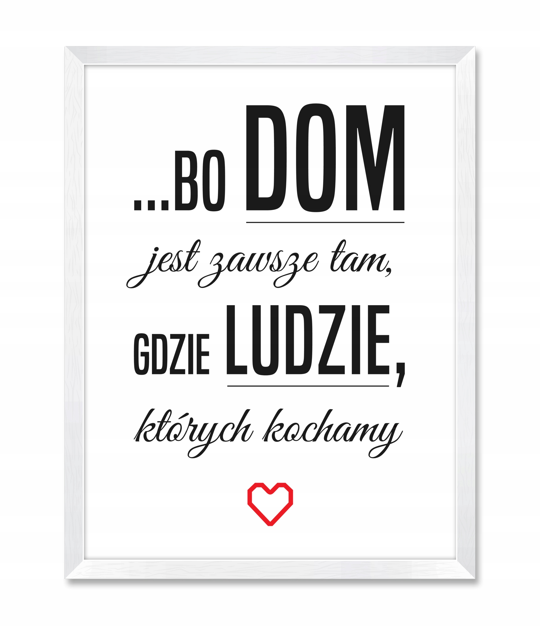 

Nowoczesny obraz na ścianę z testem o domu A3