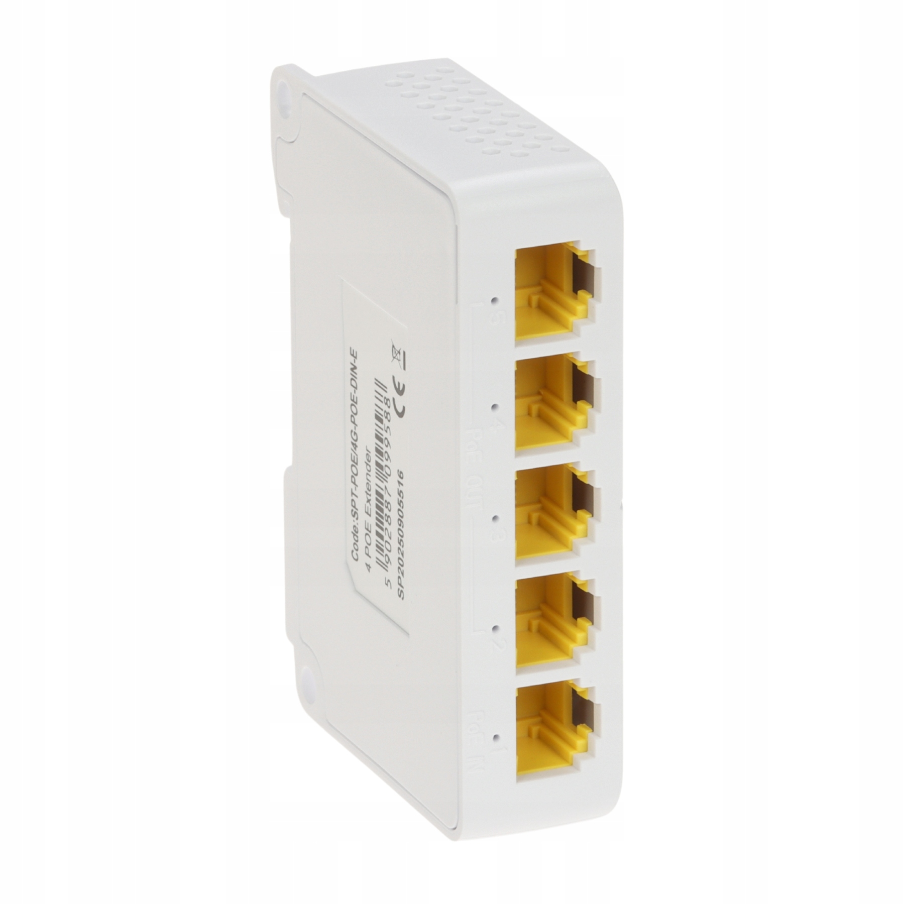 Switch POE / extender SPT-POE/4G-POE-DIN 5-portowy Delta Network