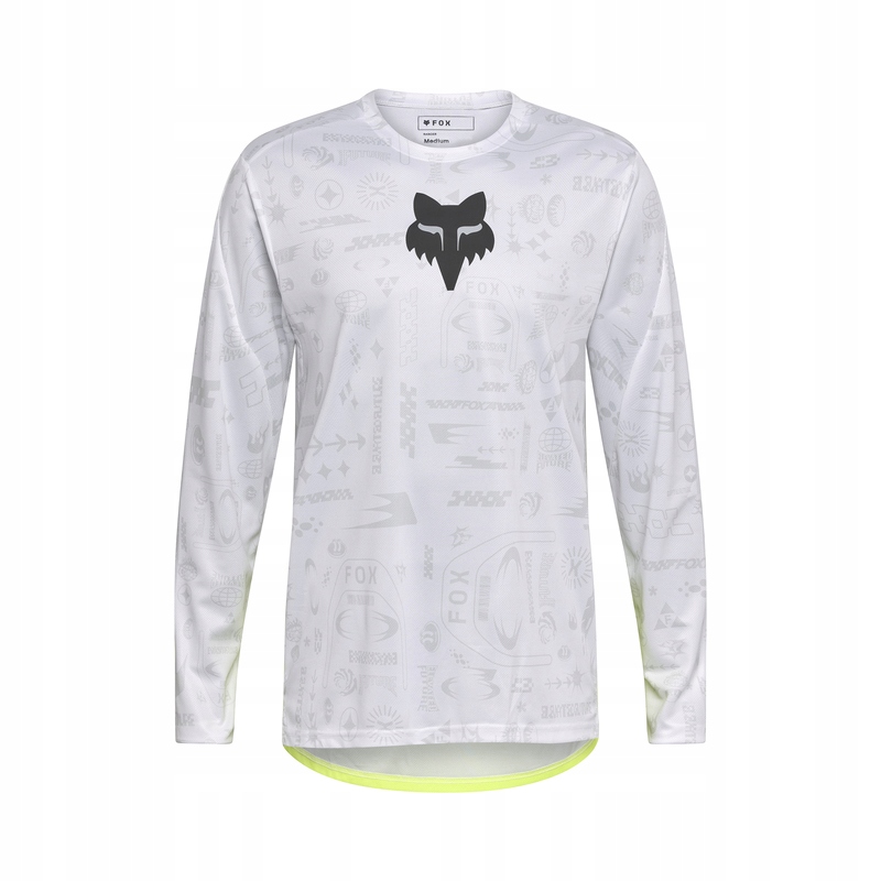 Koszulka Rowerowa Longsleeve Fox Ranger Ls Jersey Lunar Se White rozmiar L