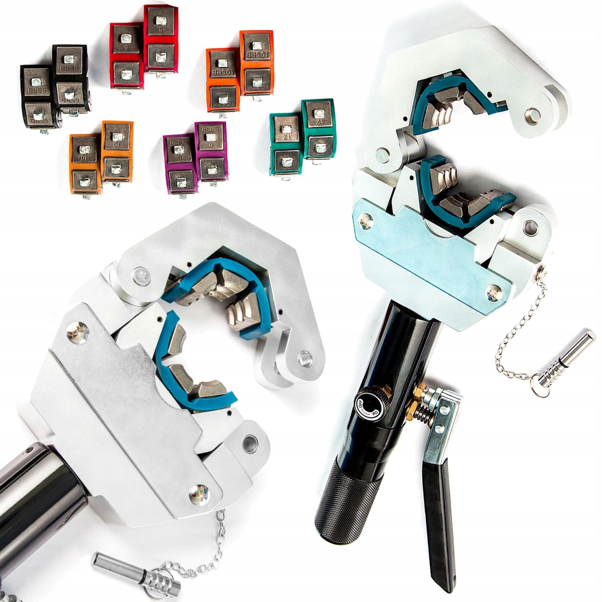 Hydraulická Lisovacia Svorka Na Hadice Klimatizácie 7 Svoriek, Sada