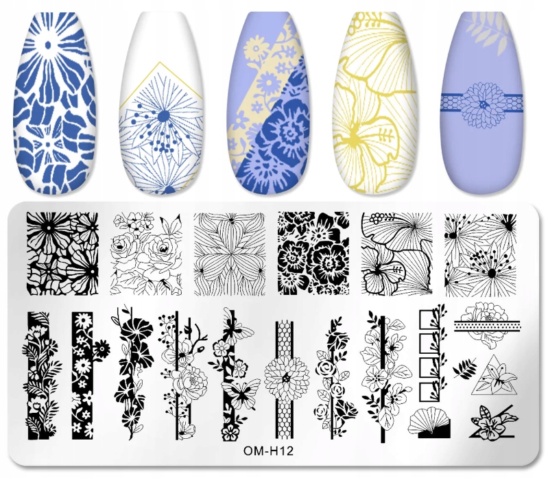 

Blaszki Do Stempli Blaszka Do Stempelków OM-H12