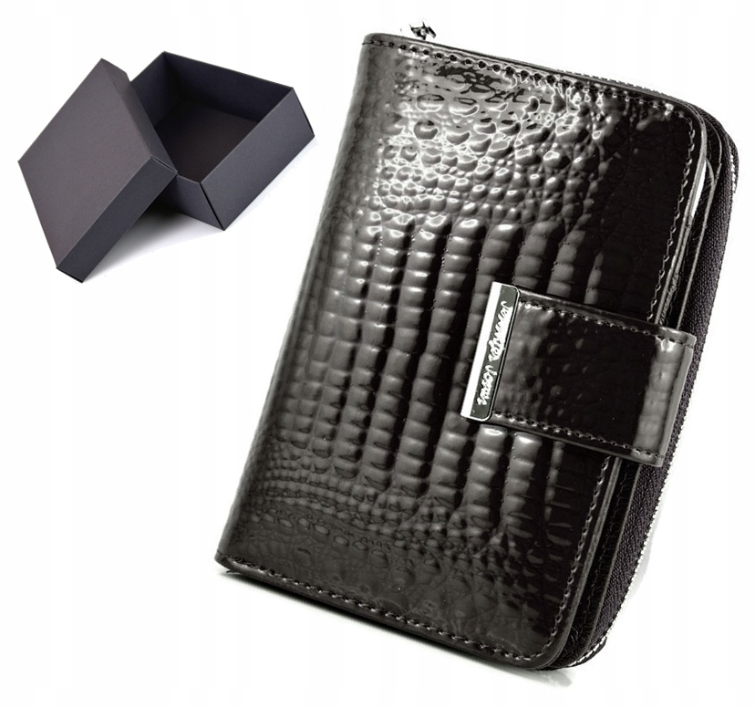 

Portfel Damski Skórzany Czarny Jennifer Jones Rfid