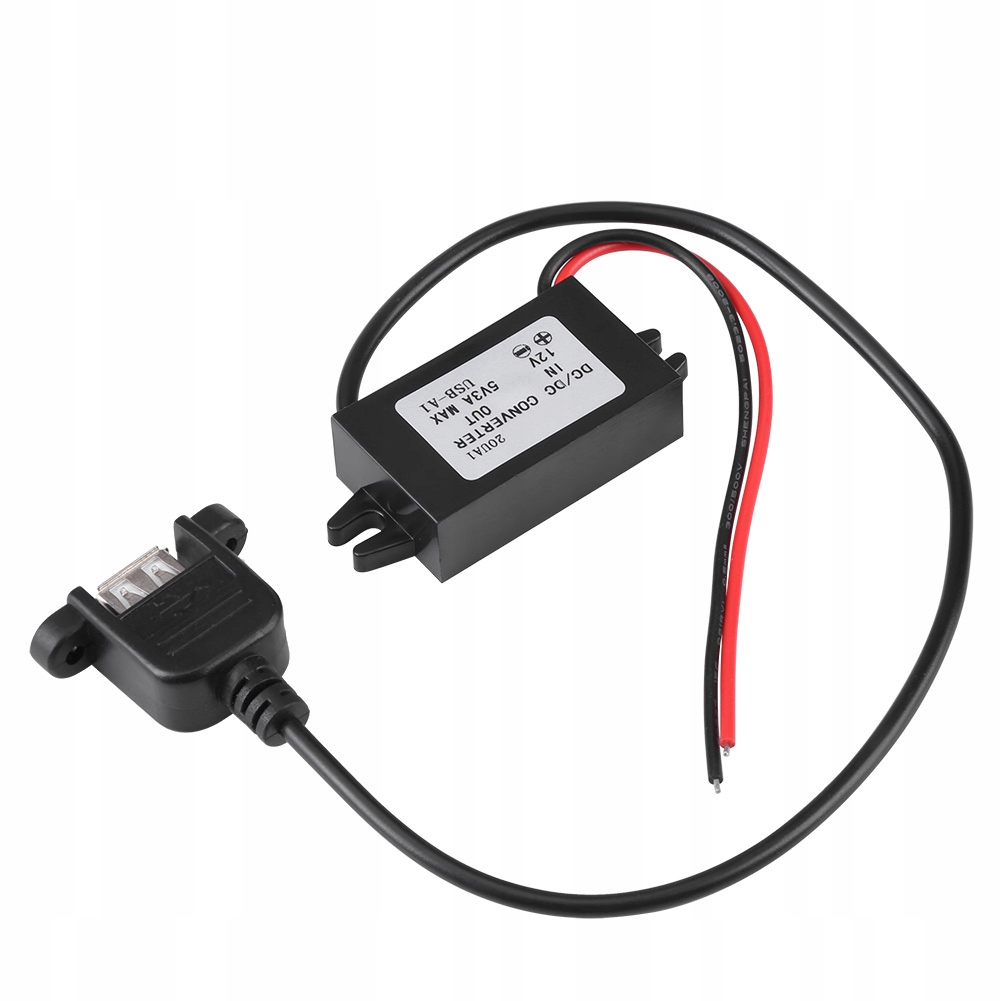 Zasilacz Usb 5V 3A 15W Konwerter DC DC 12V