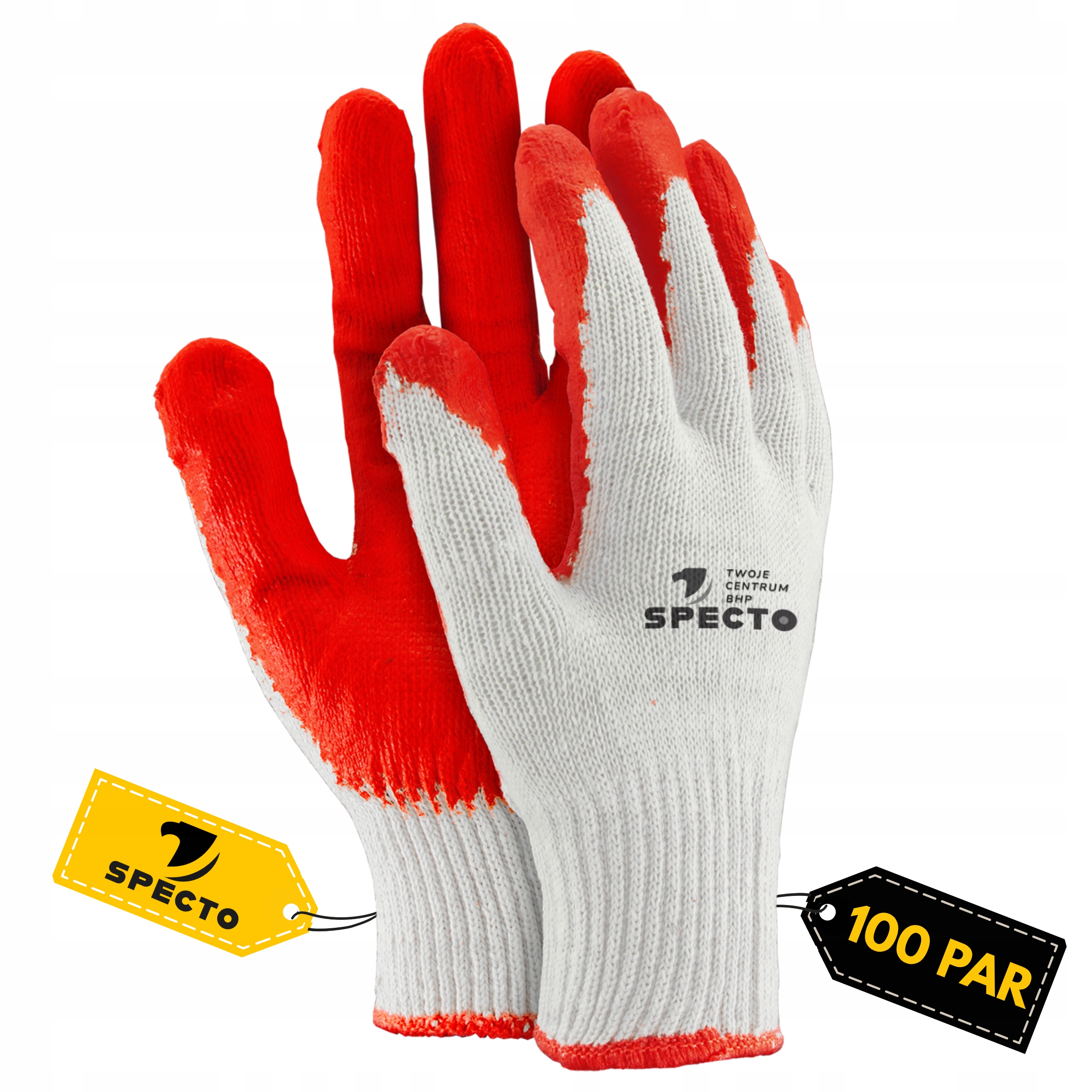 RĘKAWICE ROBOCZE rękawiczki robocze OGRODOWE WAMPIRKI 100 PAR MOCNE