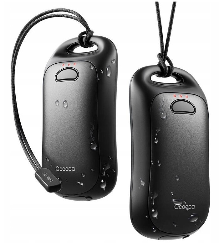 Ohřívač rukou Ocoopa Extreme Až 2*9h Kapacita 2x3000 mAh 9W IP45