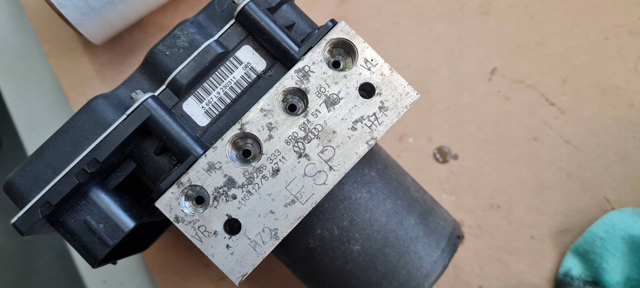 Q5 8R Servofreno ABS modulo 8R0614517Q 8R0907379G