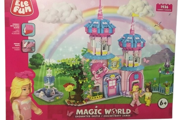 Magic World XXL Zaczarowany zamek