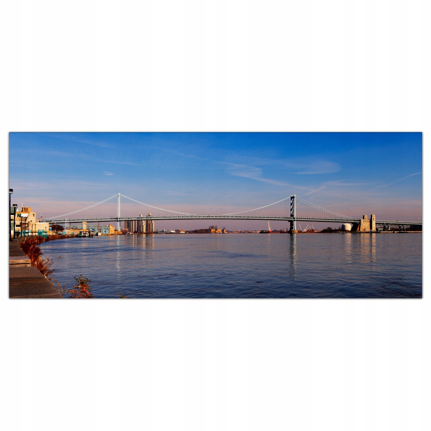 Most Bena Franklina 125x50 Tvrzené sklo panel