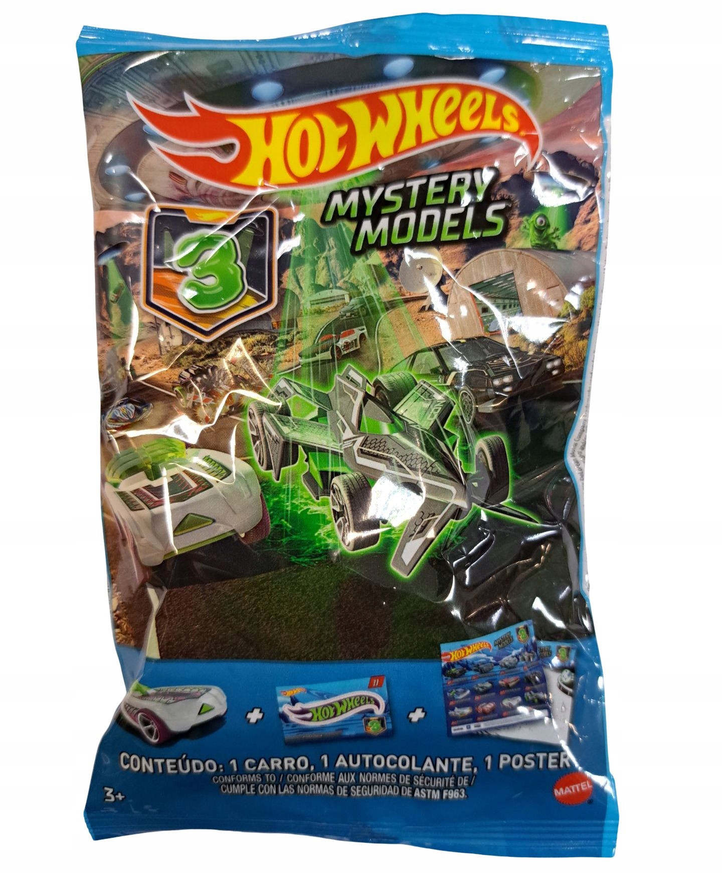 

Hot Wheels Saszetki Mystery Models Seria 3 R9105